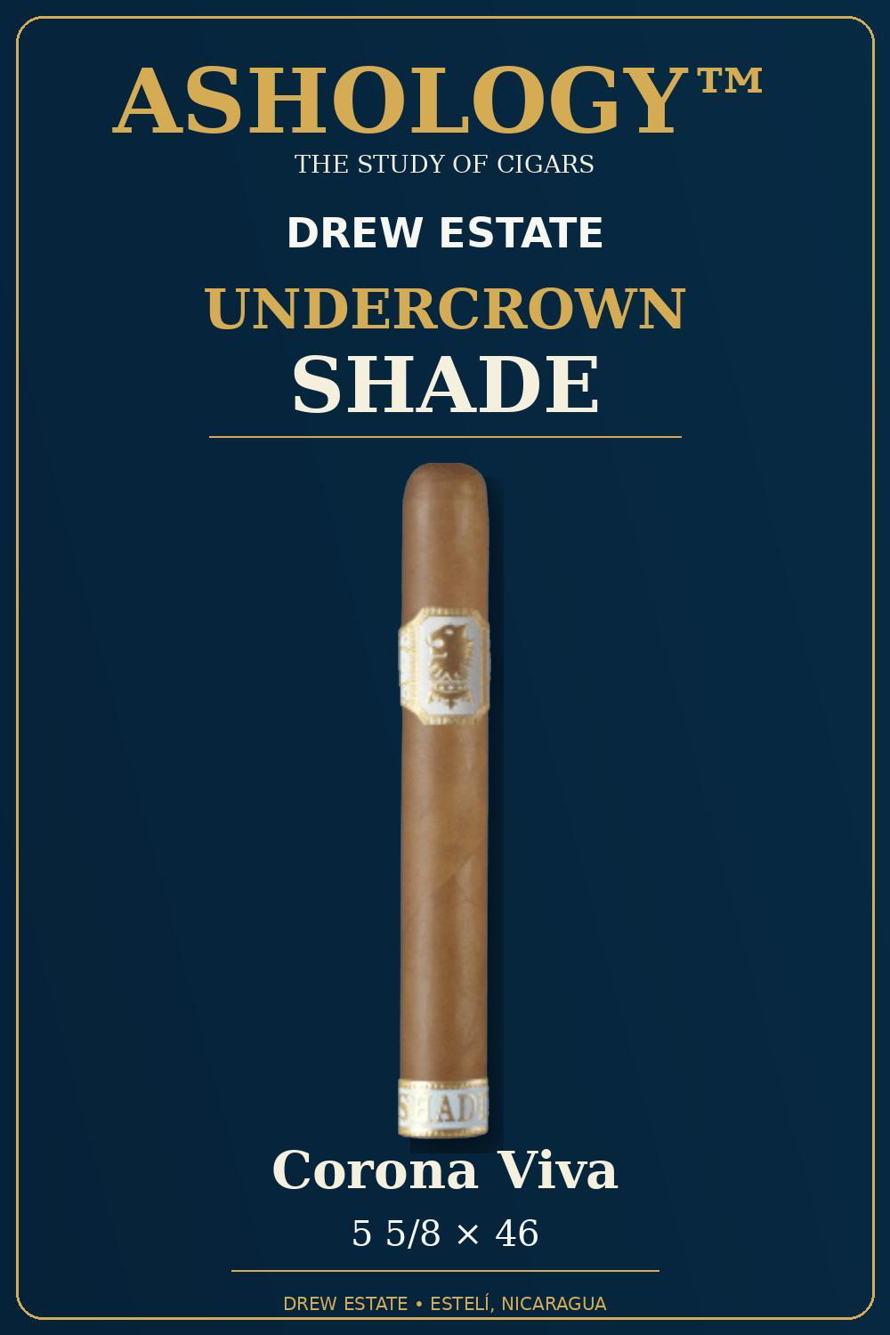 Undercrown Shade Flying Pig cigar by Drew Estate
