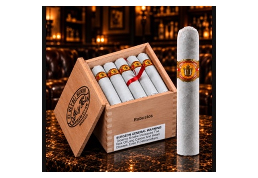 El Rey del Mundo Oscuro cigar and packaging