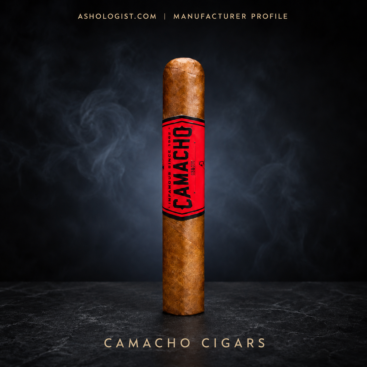 Camacho Cigars manufacturer profile photo on Ashologist.com